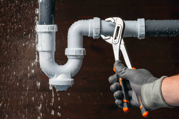 Professional Pipe Repair technician working in Gause, TX